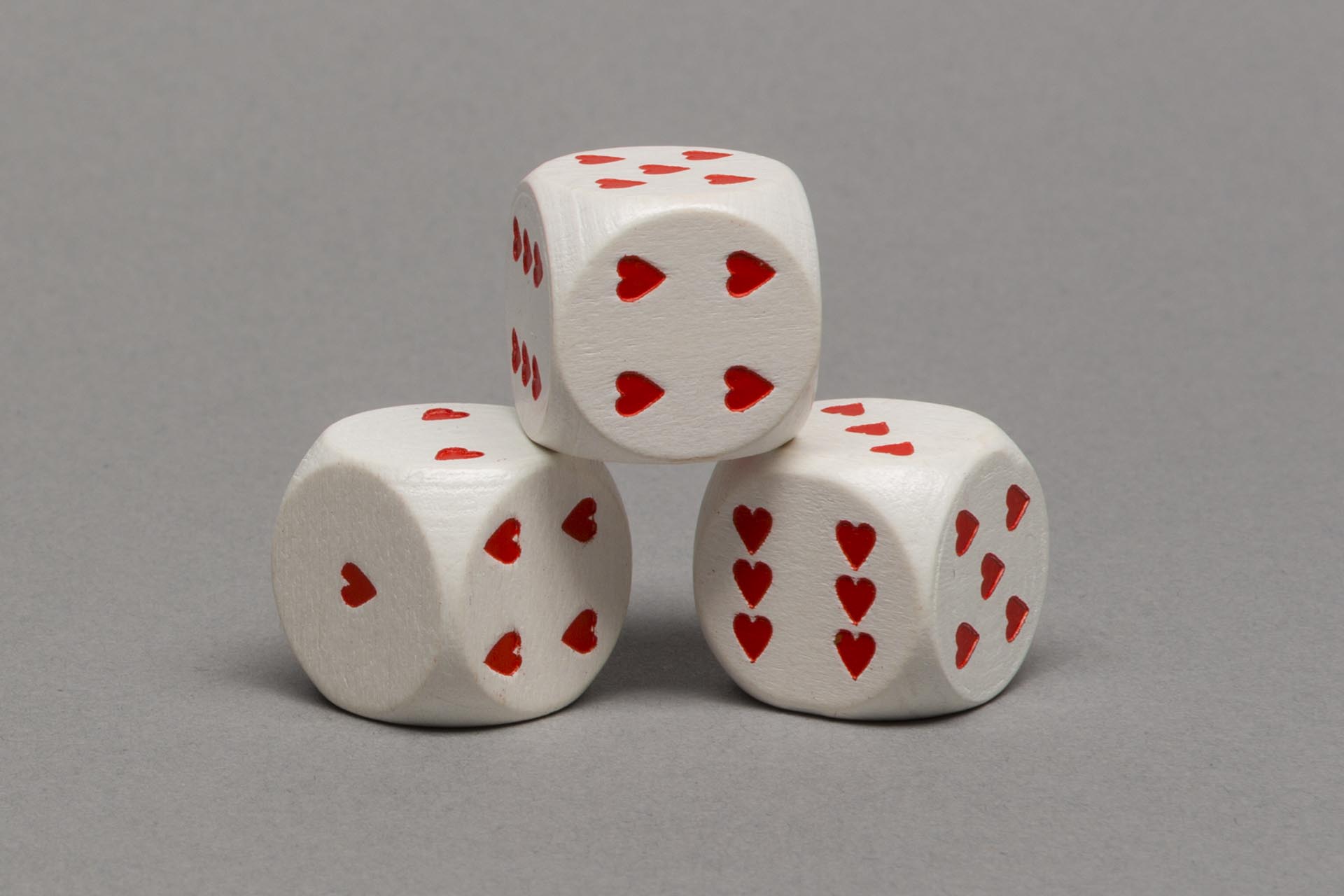 Sweetheart dice