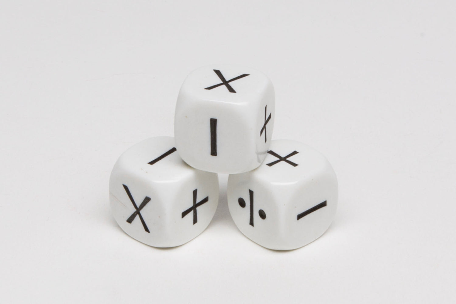 Rechenwürfel Operatoren Typ 6 Plus-Minus-Geteilt-Mal