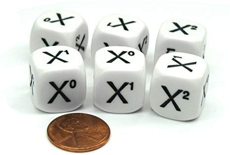 Math dice Algebra