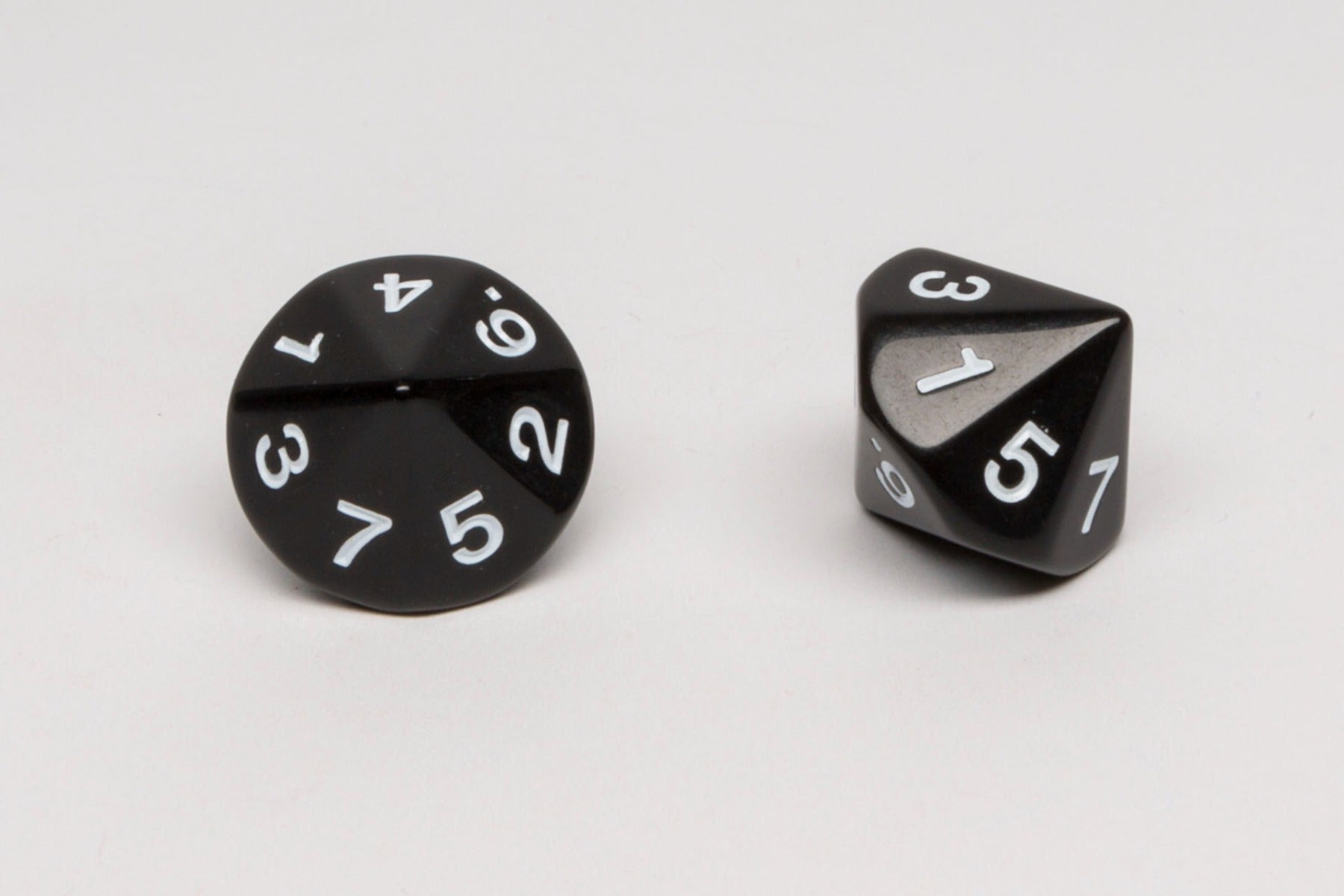 14-sided dice 1-7