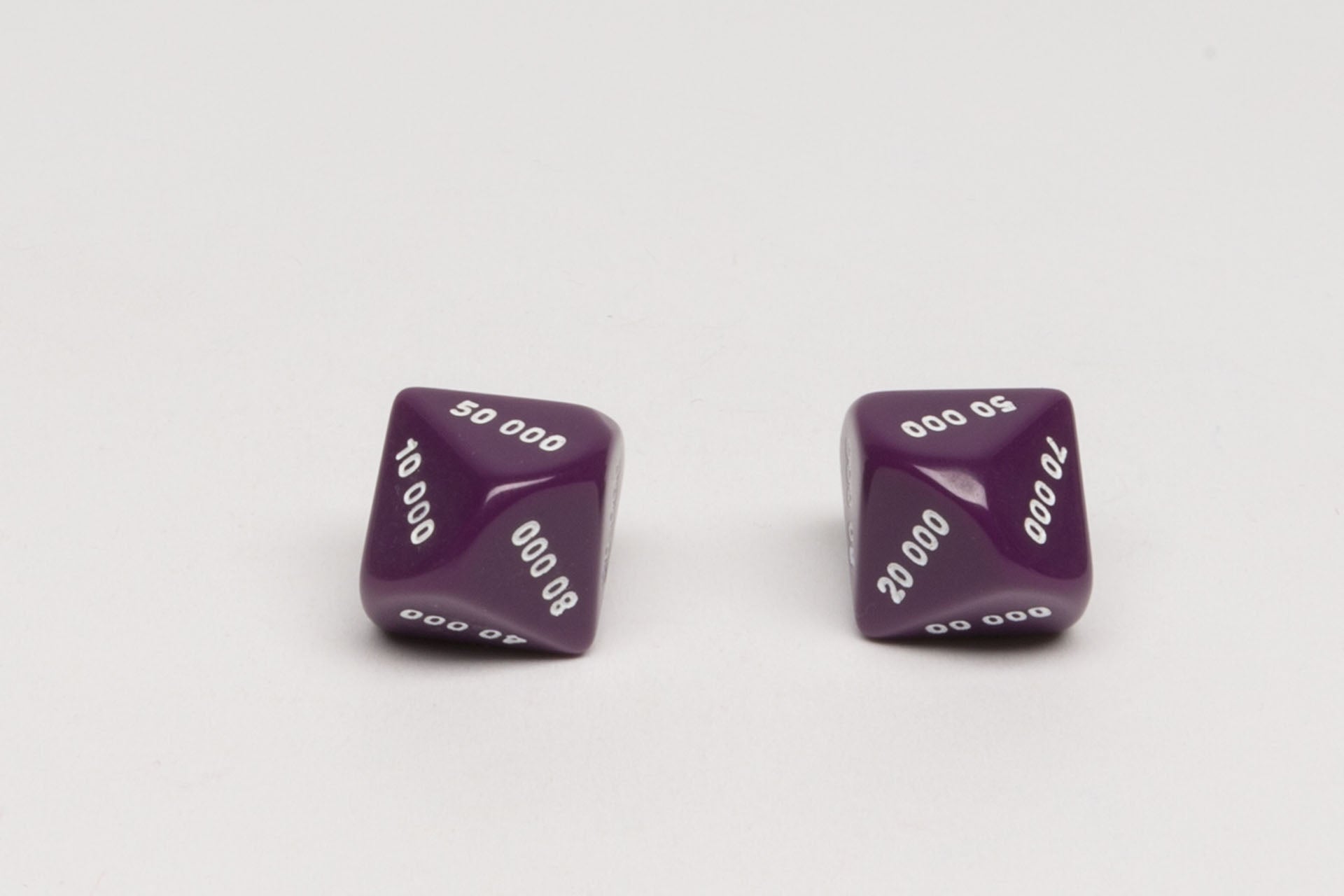 Plastic dice 10,000