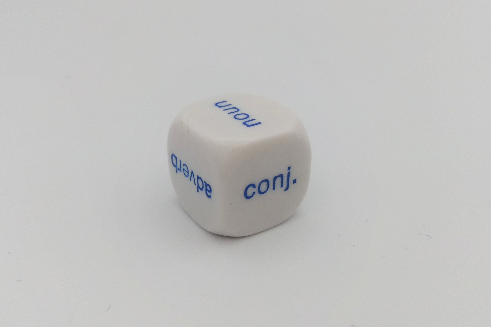 Parts of Speech dice (English)