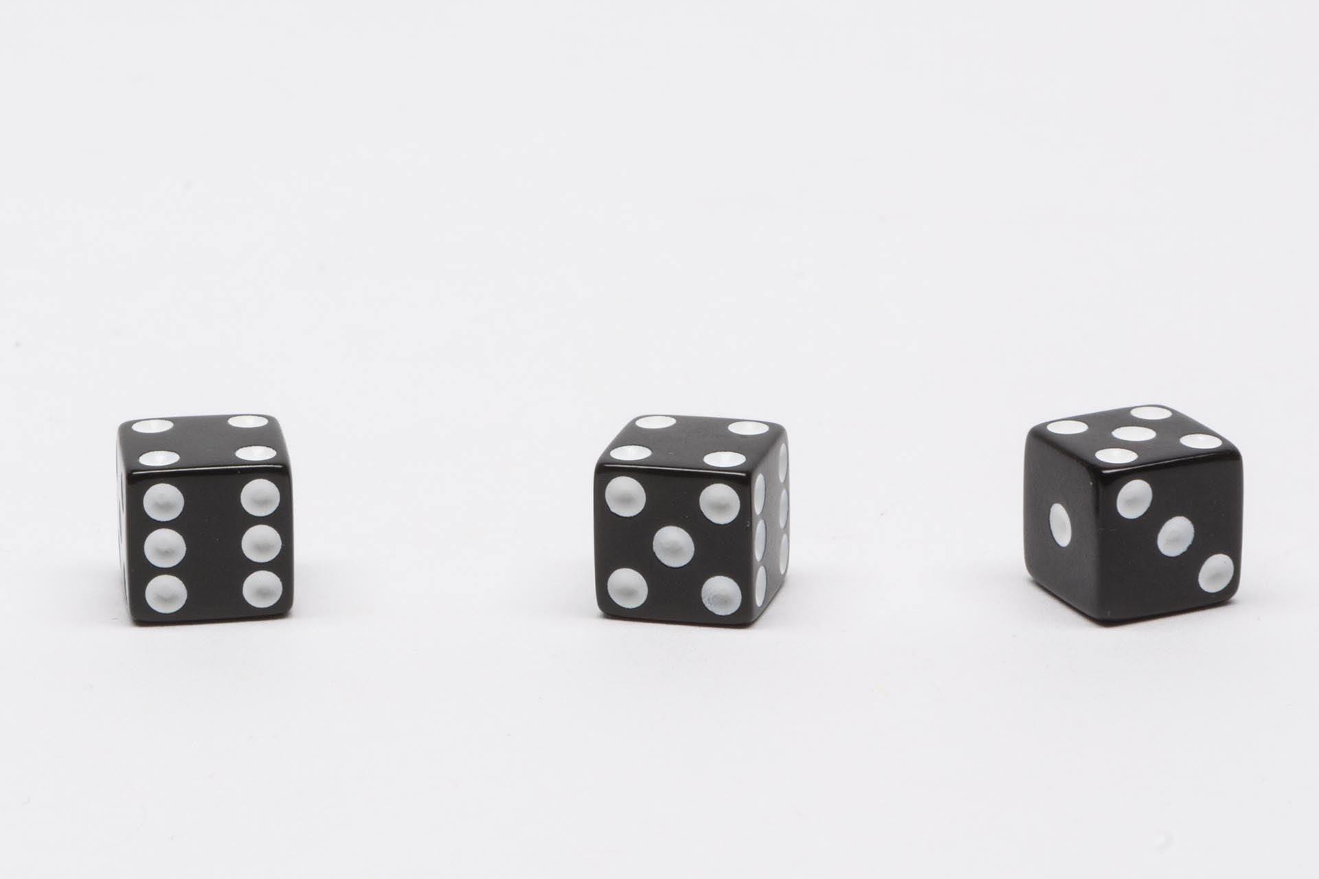 Plastic cube square 12 mm