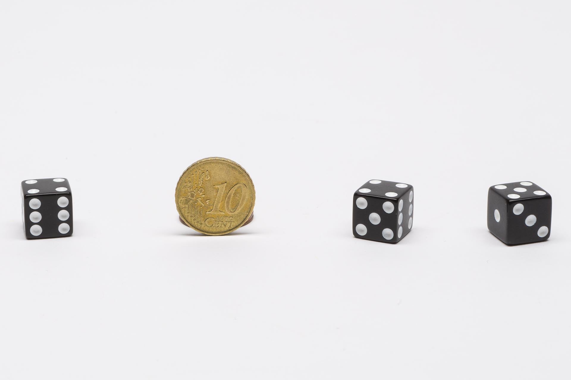 Plastic cube square 12 mm