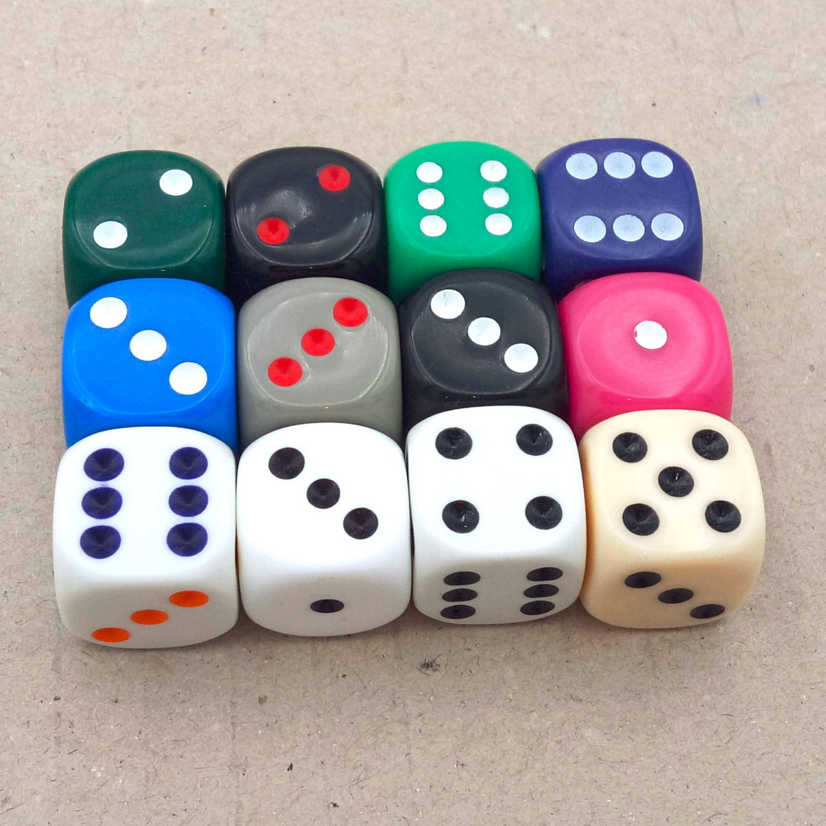 Plastic cube rounded corners 15mm