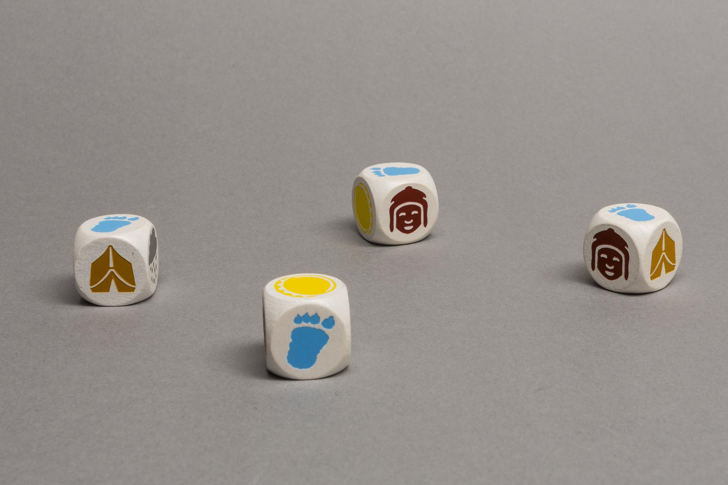 Wetterwürfel aus Holz