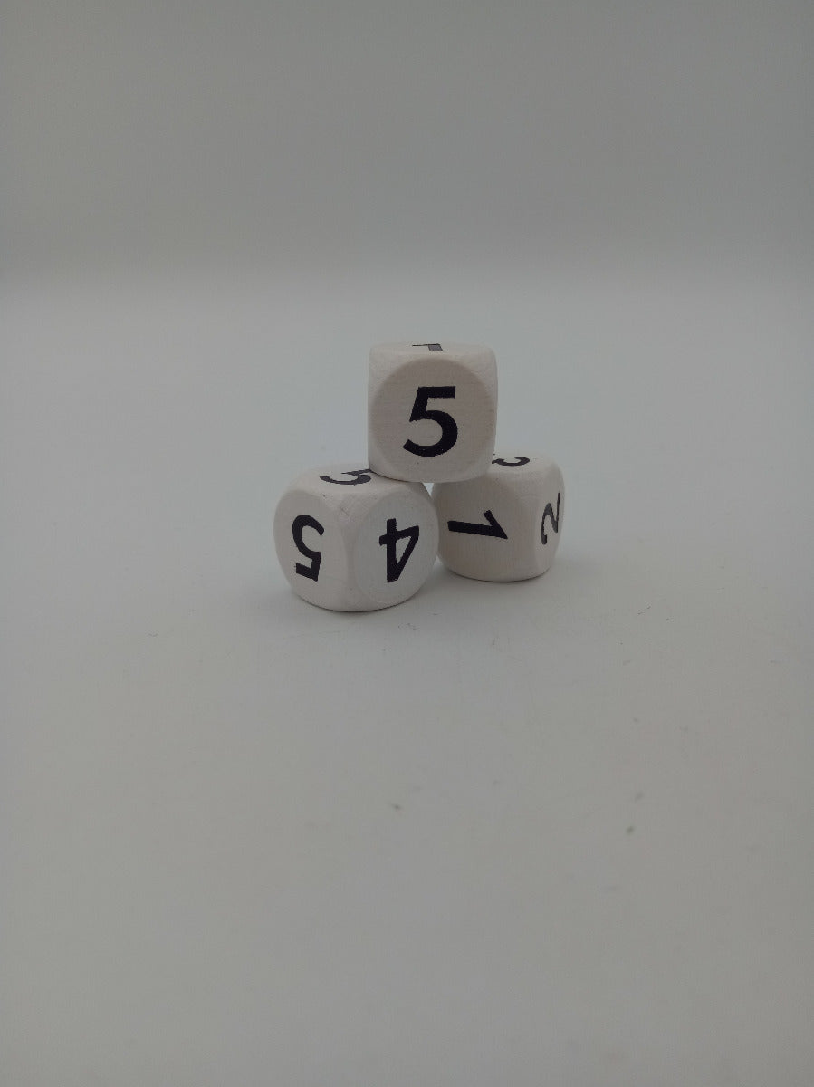 Würfel 1-2-3-4-5-5