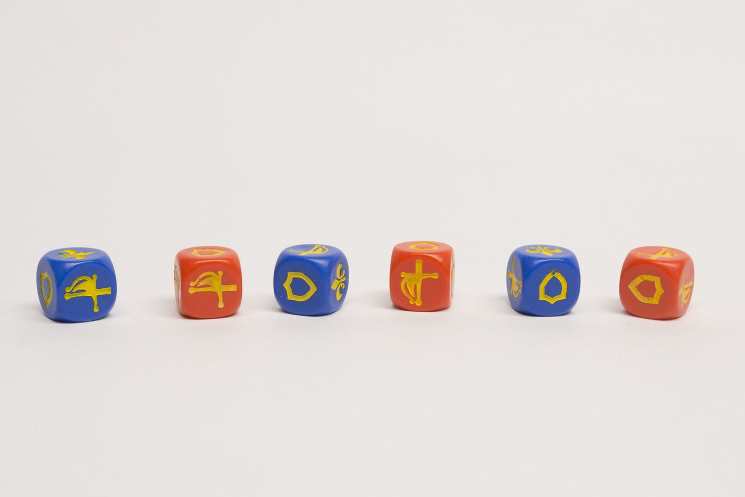 Set battle dice type musketier