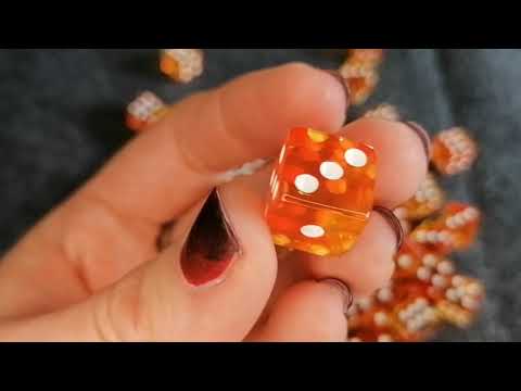 Plastic dice D6 Flaming Inferno