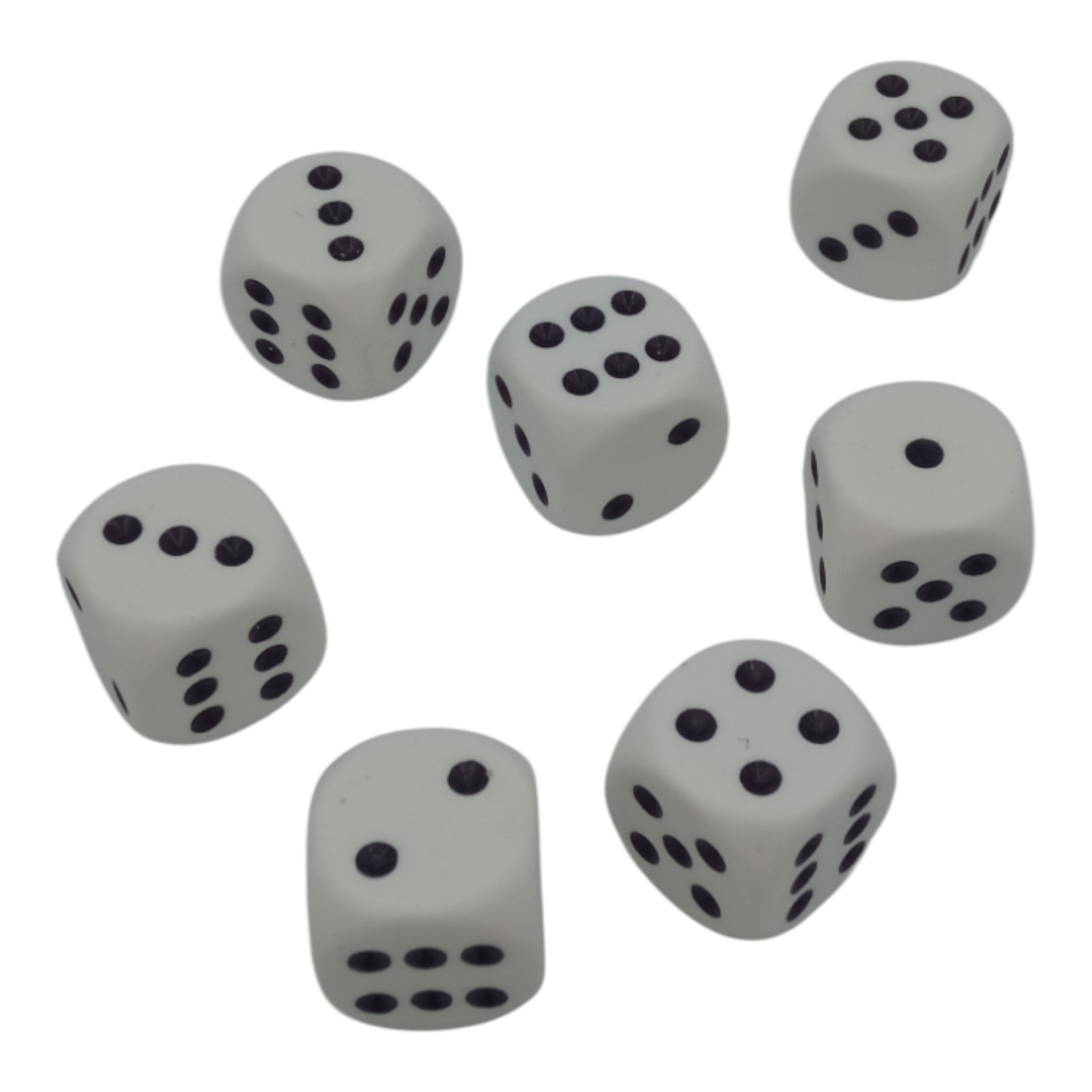 Standardwürfel weiß