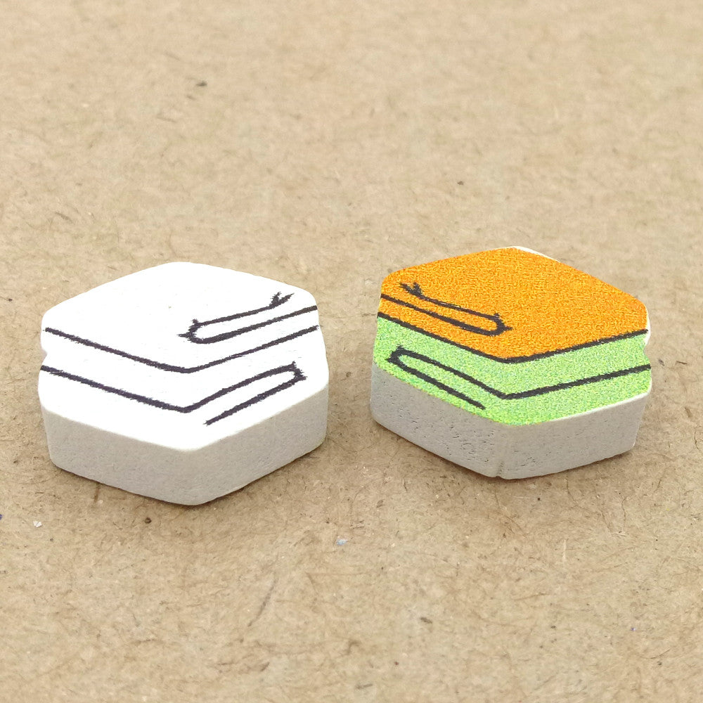 Stoff, Tuch Token - weißes Tuch