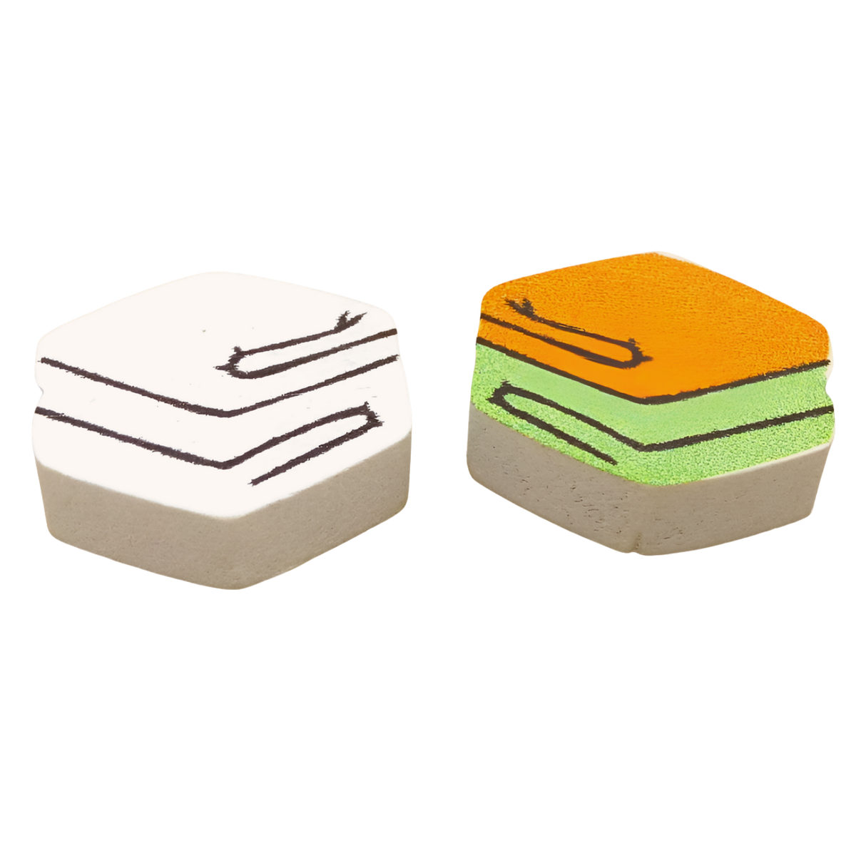 Fabric Token - white cloth