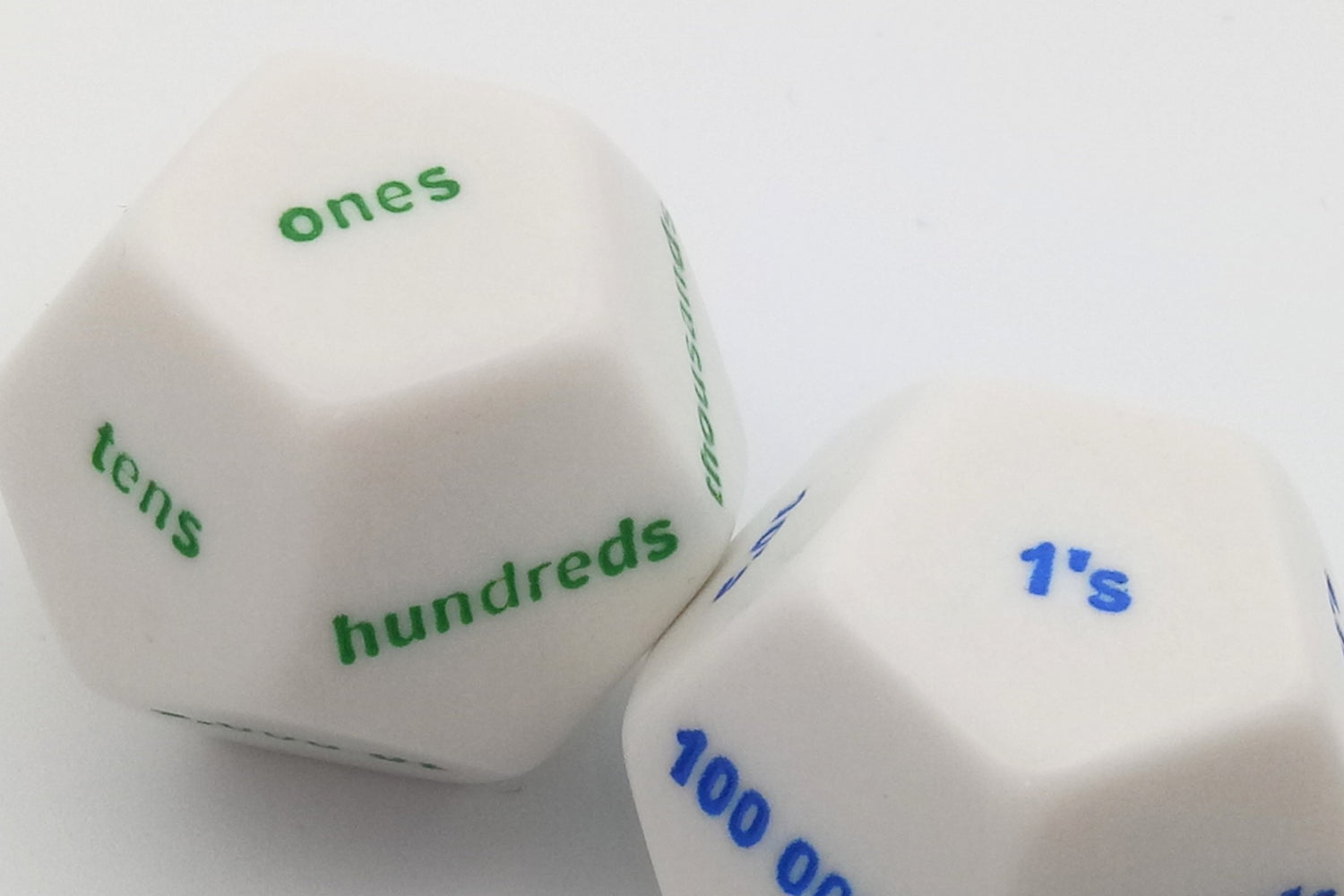 Werte Würfel Englisch 35 mm