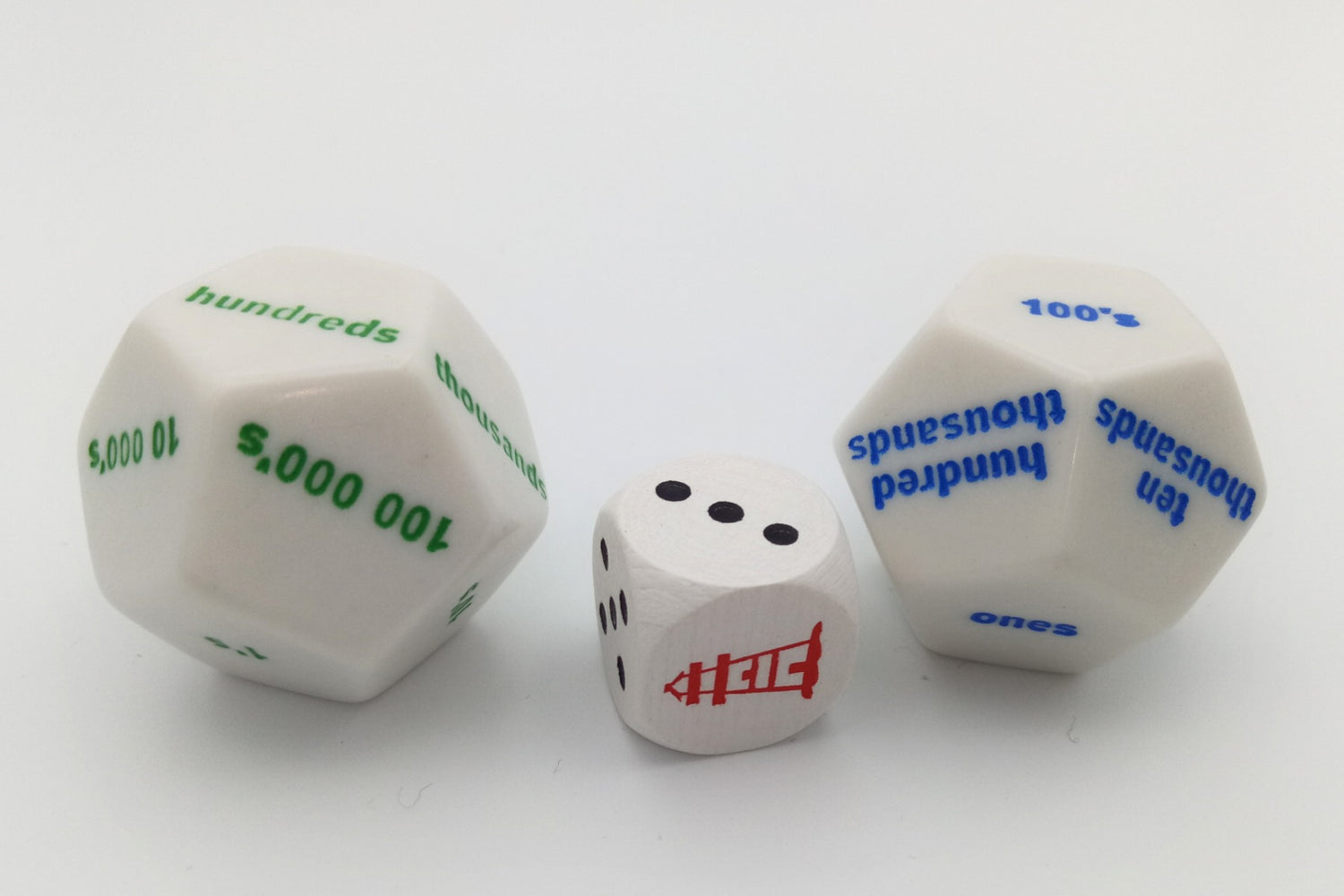 Werte Würfel Englisch 35 mm