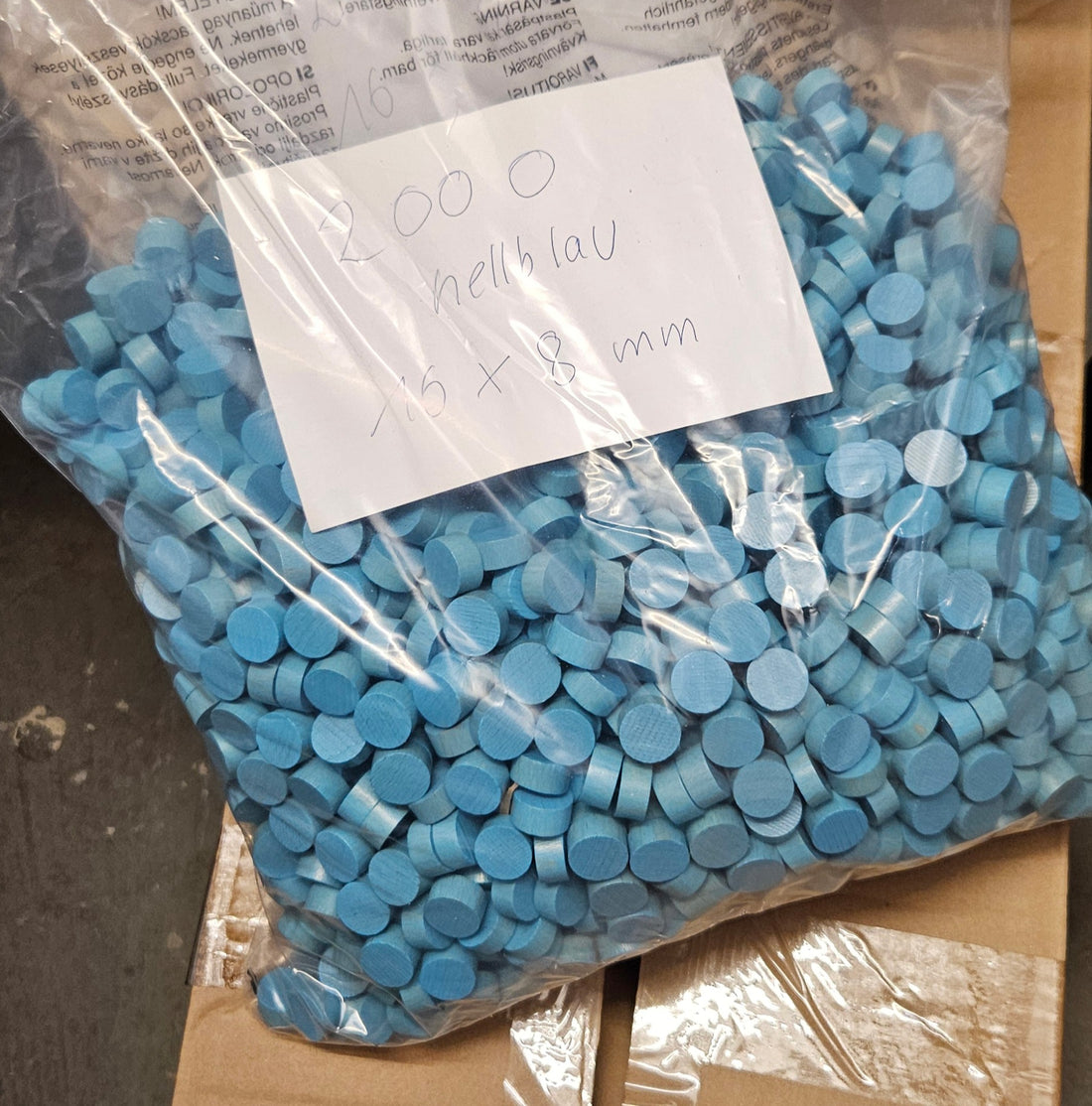 Holzscheiben 16x8 mm