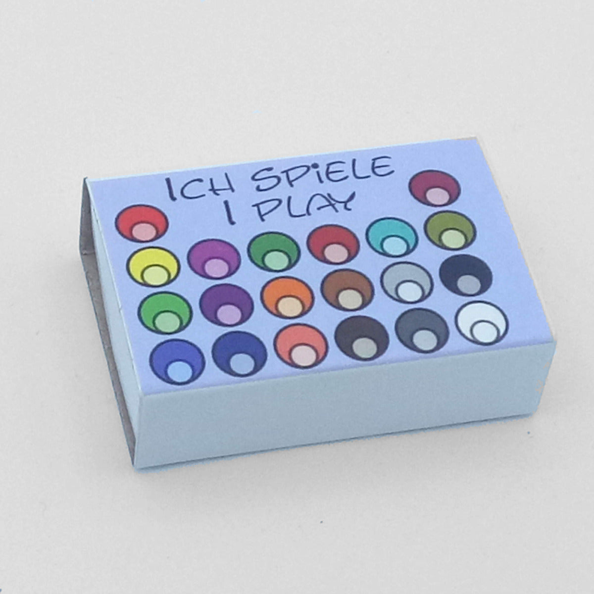 I play MY COLOR - to tick off