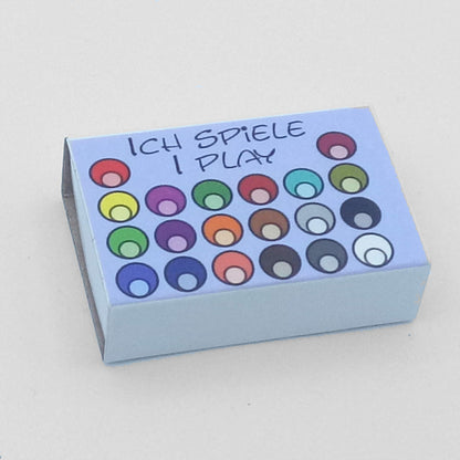 I play MY COLOR - to tick off