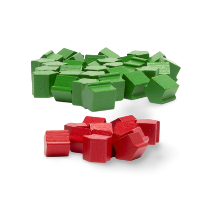 Set game pieces for Monopoly