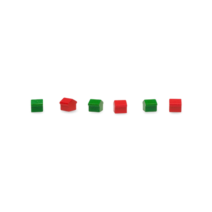 Set game pieces for Monopoly