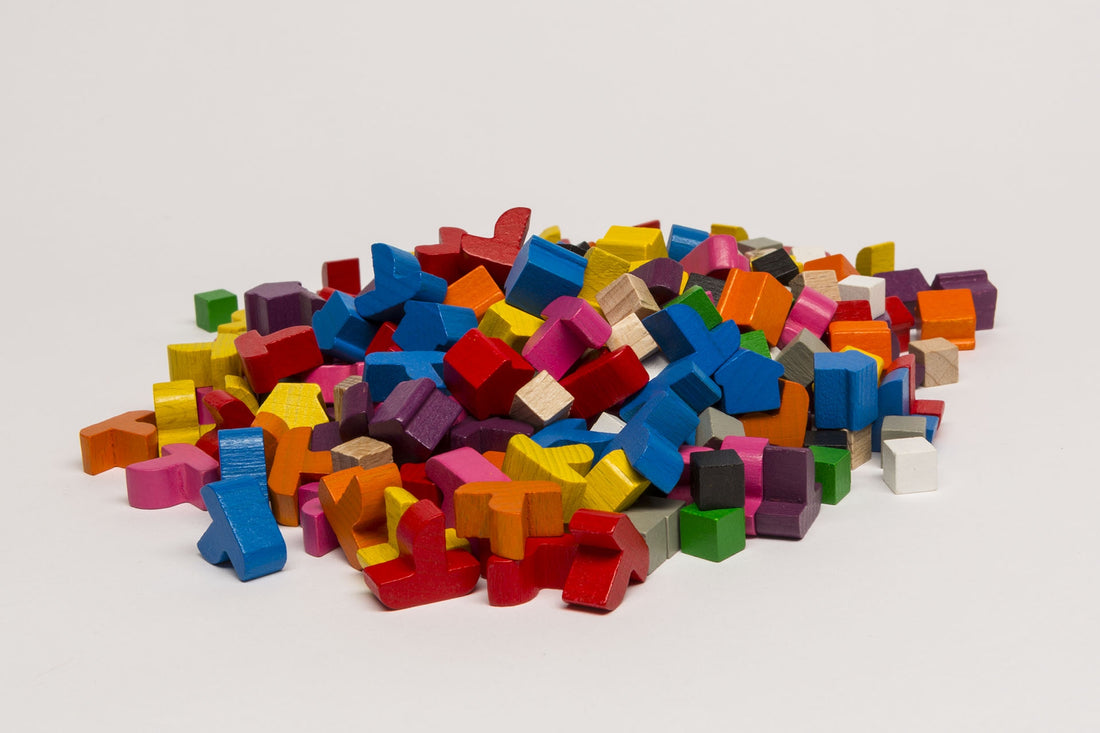 Set game pieces for Indonesia