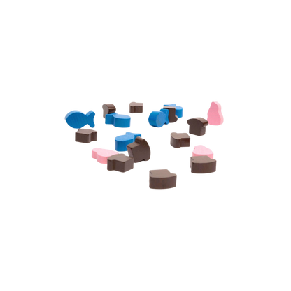 Set game pieces for Near and Far
