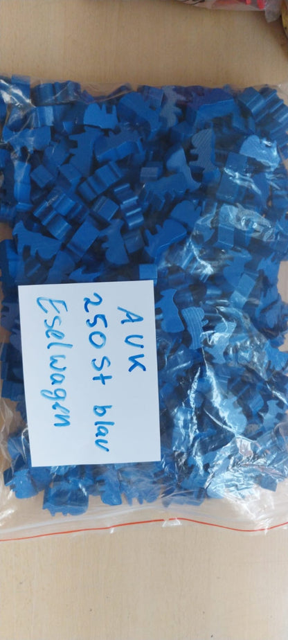 Esel mit Karren ca. 150 Stück Rot - Auktion, Startpreis 38 EUR