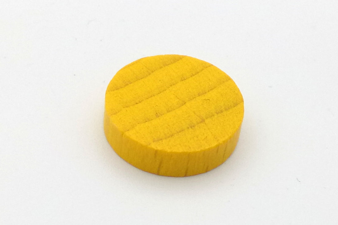 Set of yellow disks approx 1100 pieces - Auction, starting price 50 EUR