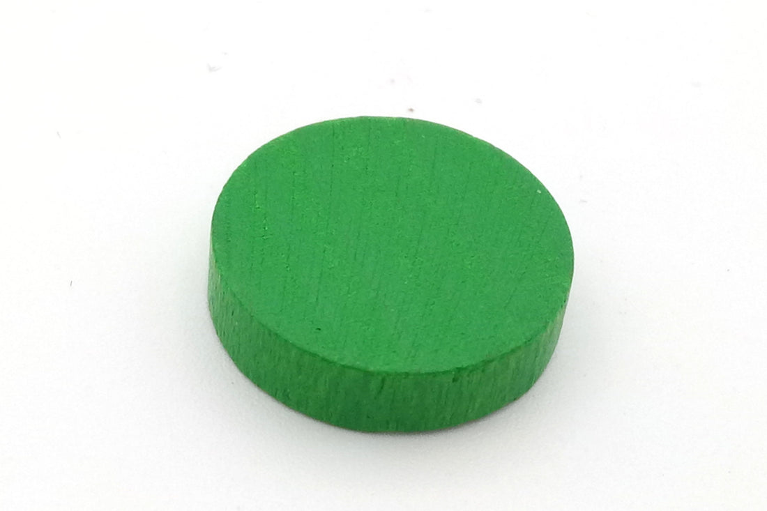 Set of green disks approx. 600 pieces - Auction, starting price 120 EUR