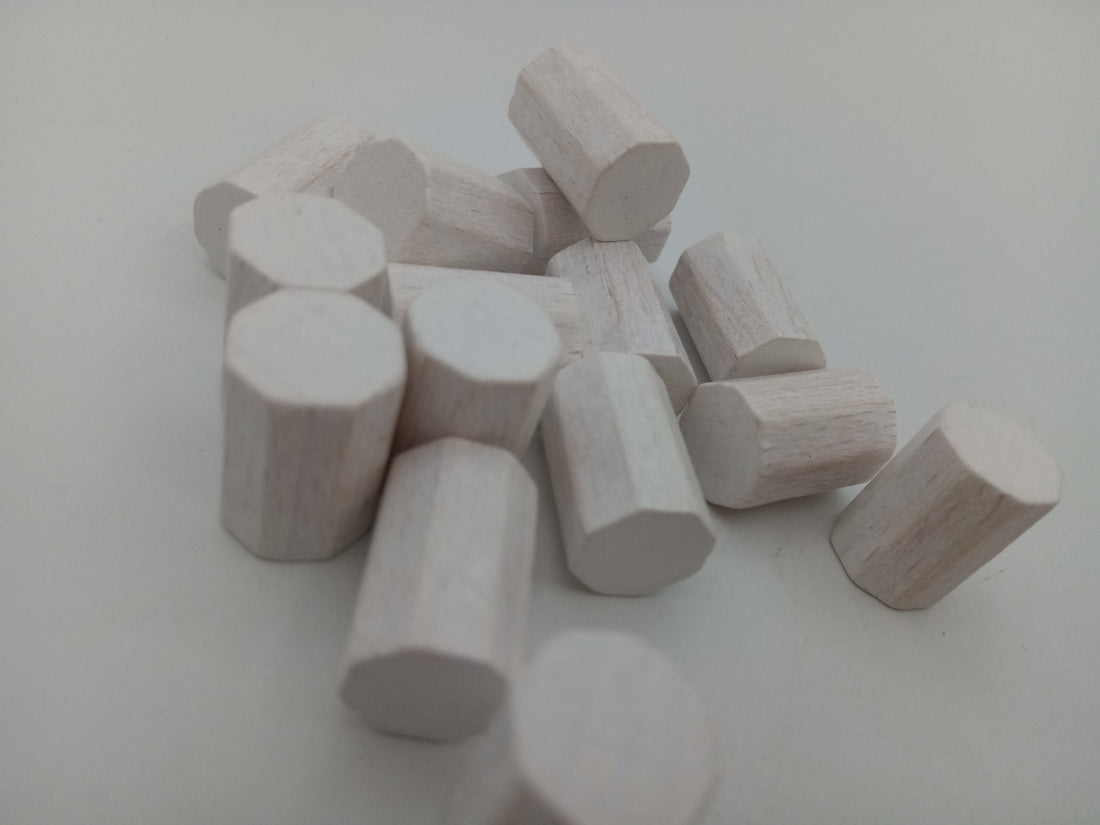Octagon white 15x10mm approx. 1400 pieces- Auction, starting price 140 EUR
