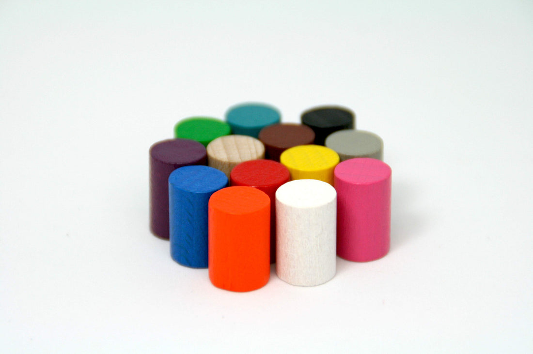 Cylinder white 15x10mm