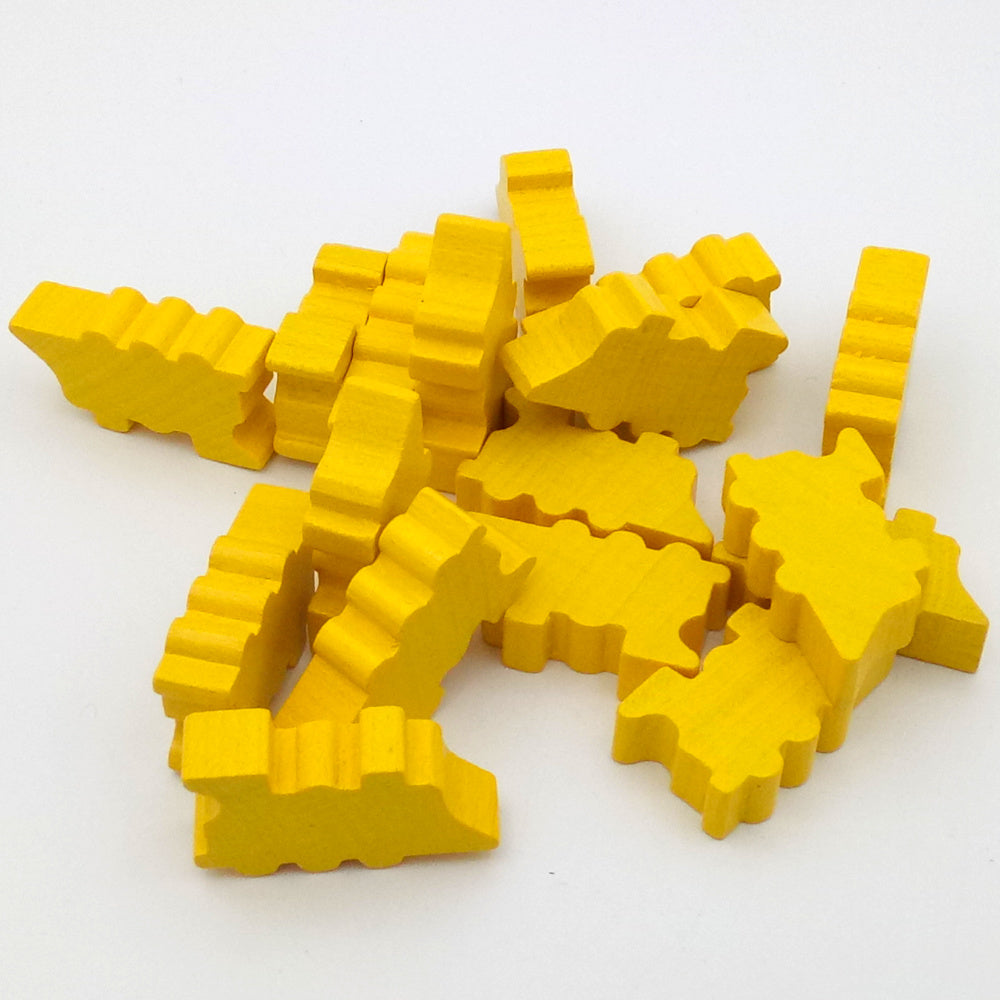 Trains yellow - approx. 1,500 pcs - auction, starting price 150 EUR