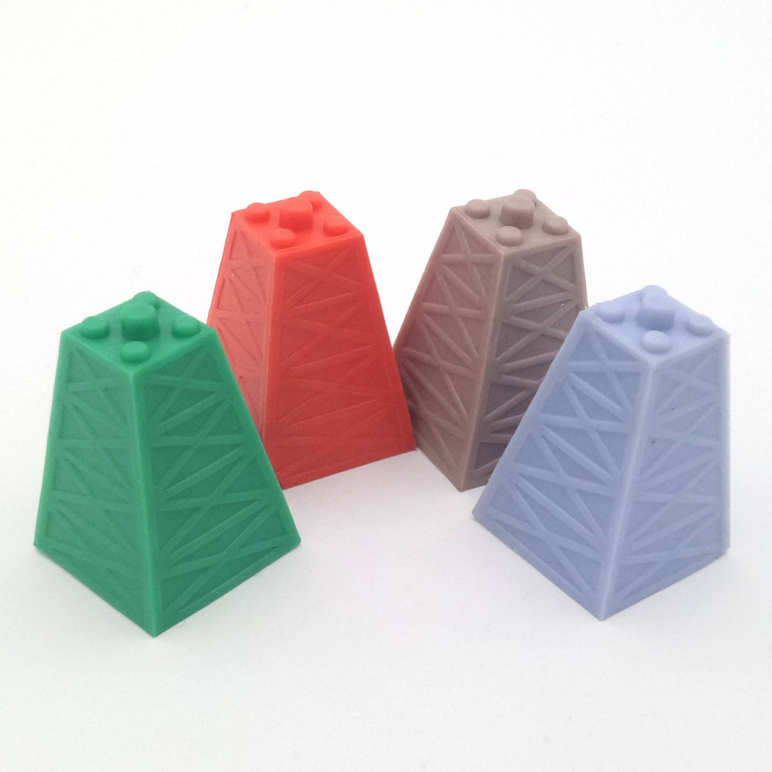 Set approx. 1,00 oil rigs in 4 colors - starting price 60 EUR