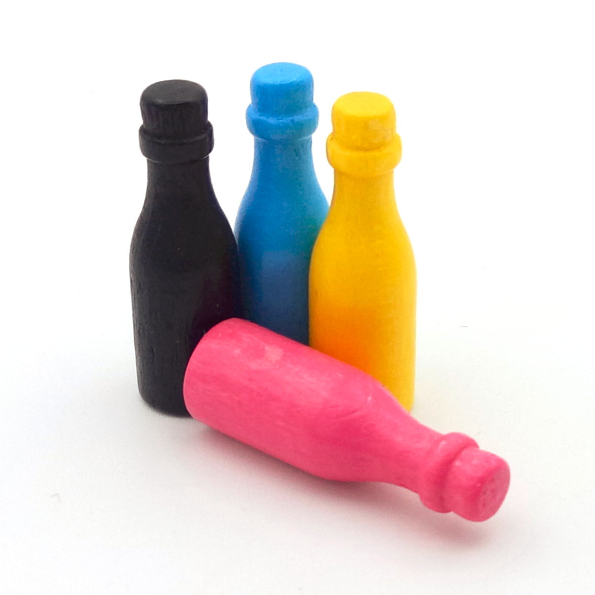 je 100 Flaschen in 4 Farben - Auktion