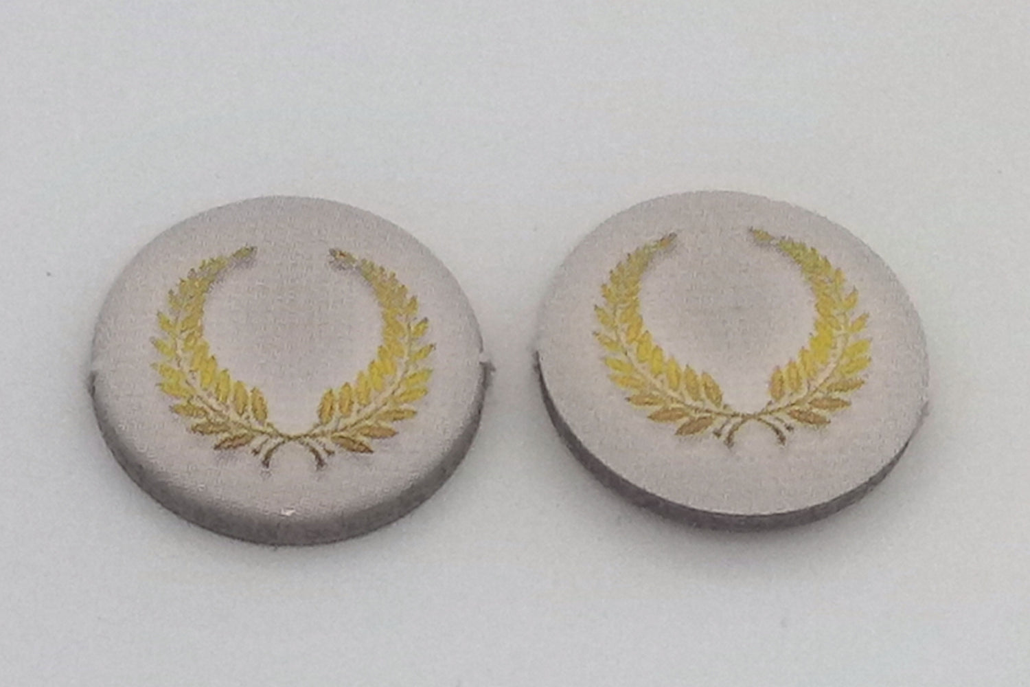 Victory point golden laurel 15mm - from 1000 pieces