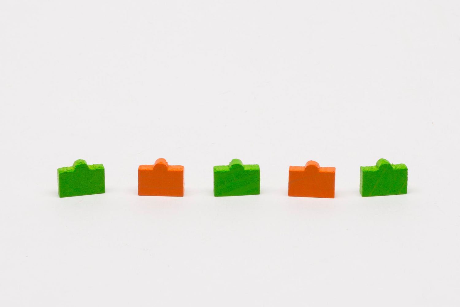 Koffer, Akten hellgrün - 500 Stück