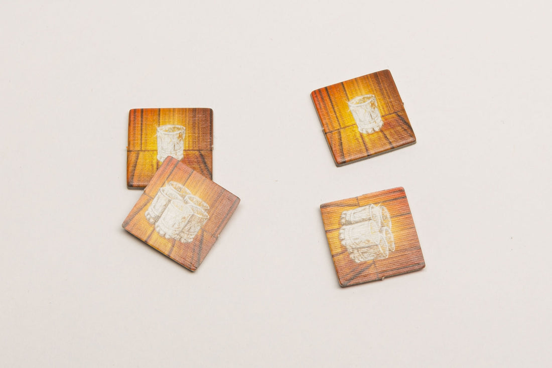 Resource token - glass