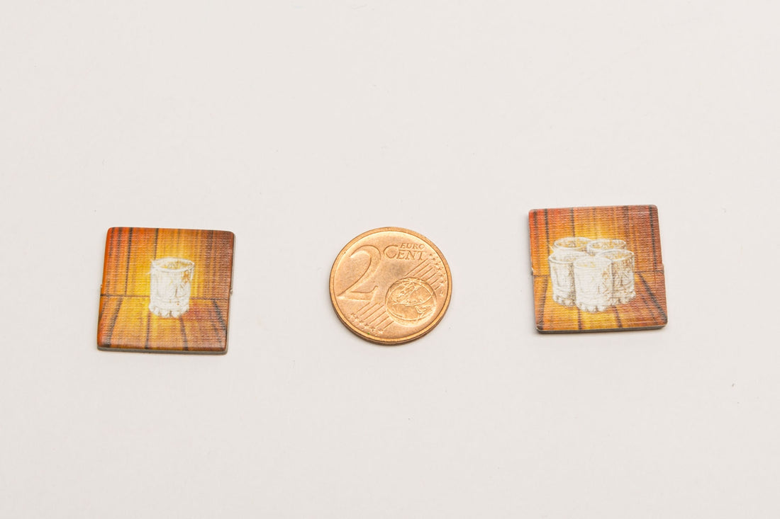 Resource token - glass