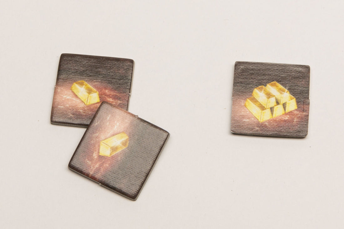 Resource token - gold bar