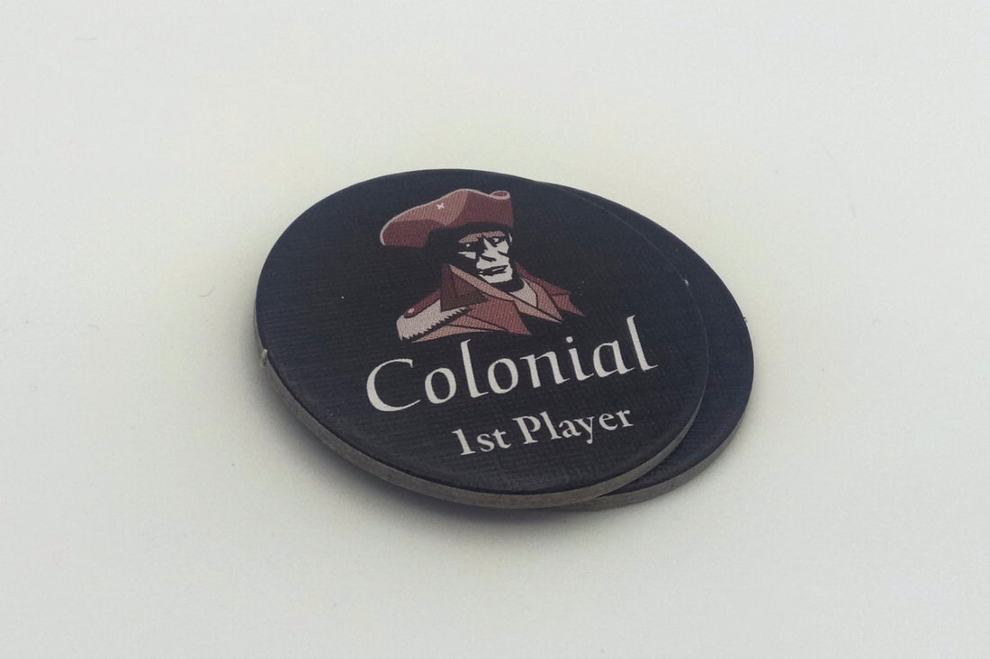 1st player token Colonial