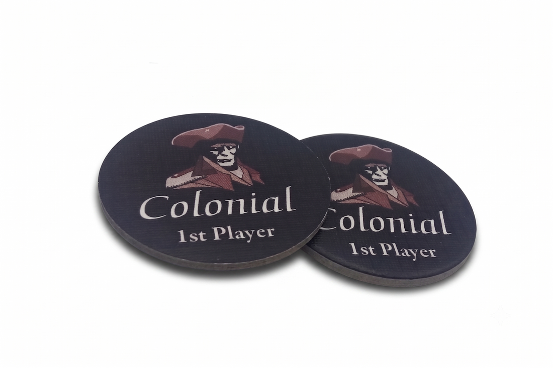 1st player token Colonial