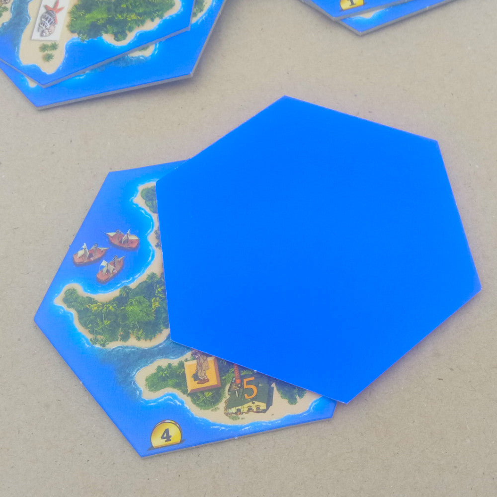 Blanko Hexagon 52mm (aus Big Kini)