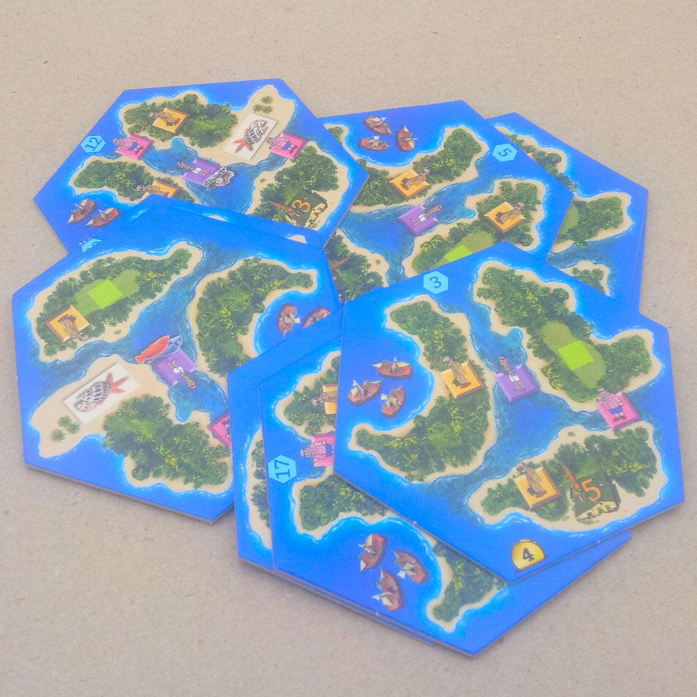 Blanko Hexagon 52mm (aus Big Kini)