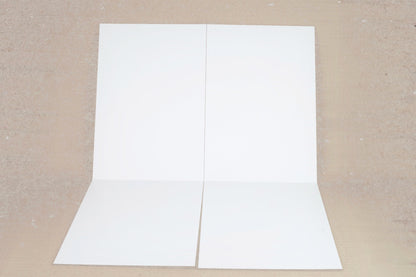 Game Board DinA4 twice foldable, 4 parts - 554 x 380 mm (277 x 190 mm)