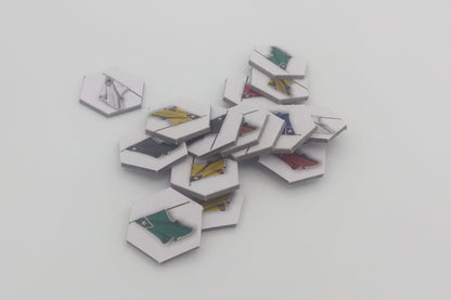Flag Marker - white