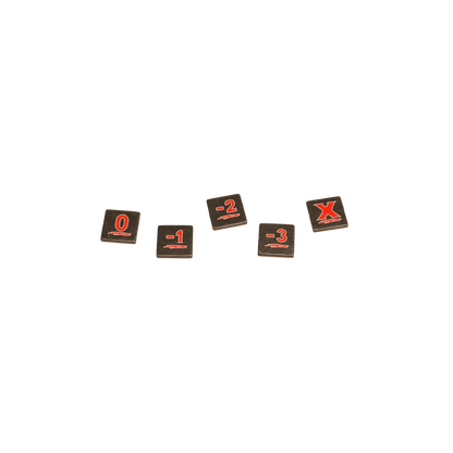 Set Malus-Marker, Schadensmarker