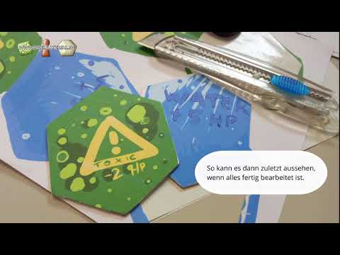 Sheets with blank hexagons 25mm