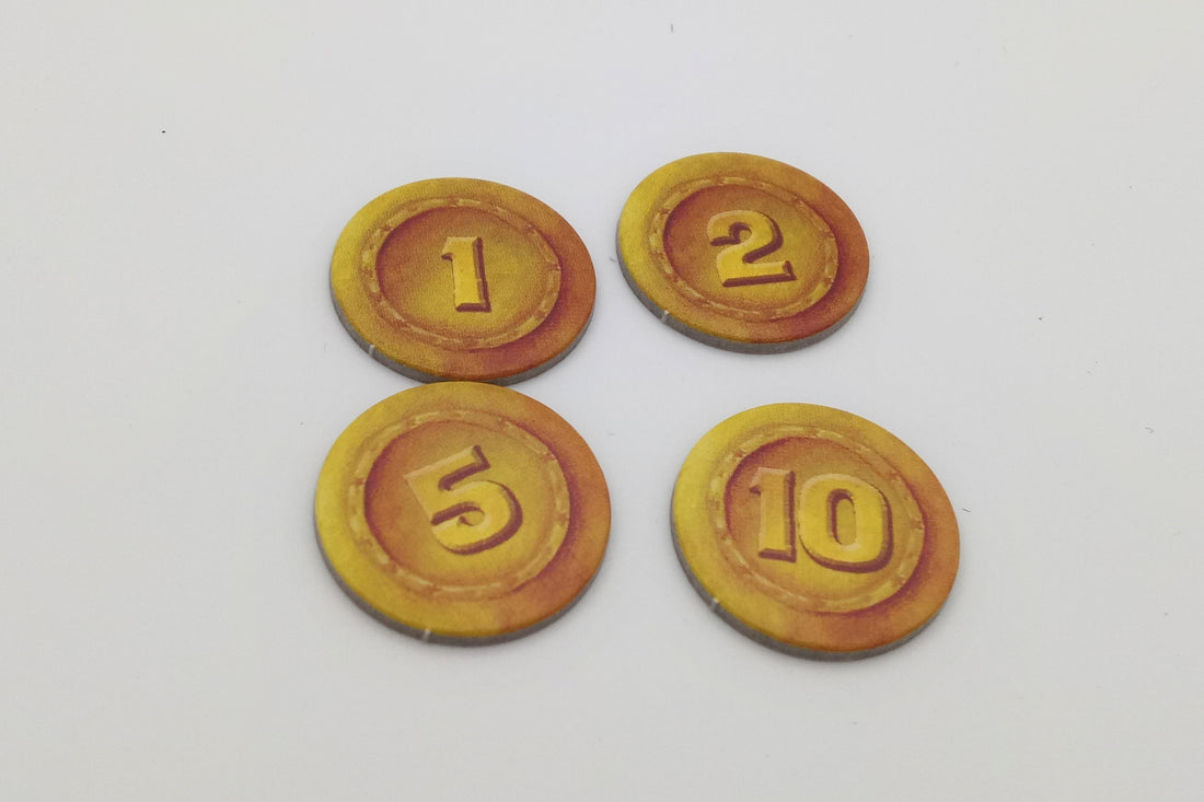 Coins from the game 504