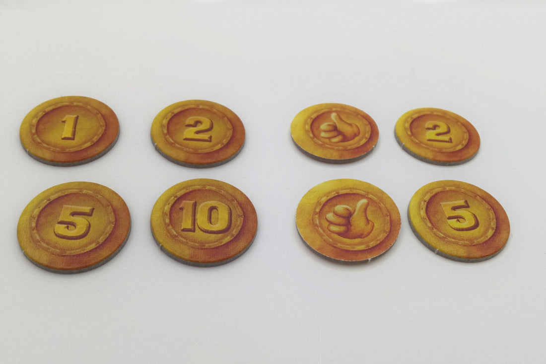 Coins from the game 504
