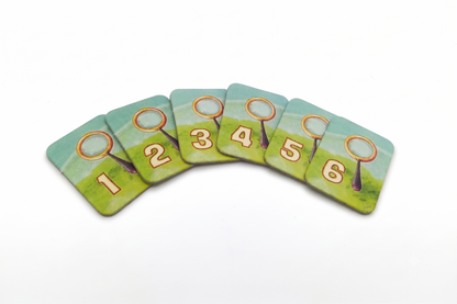 Set magnifying glasses
