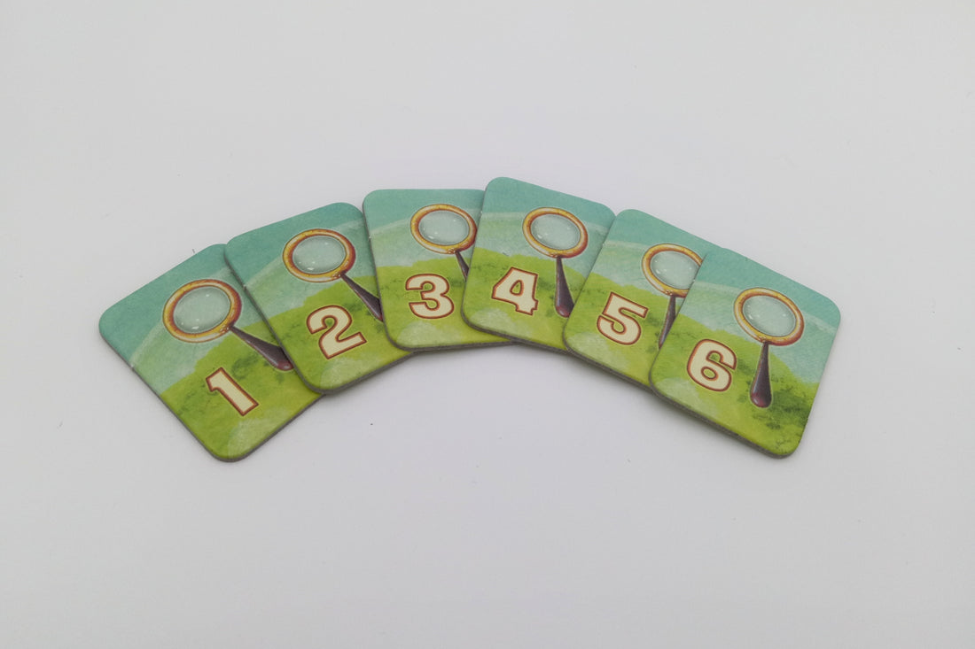 Set magnifying glasses
